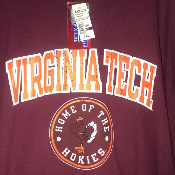 NWT Men’s VT Hokie Tee - Picture 2 of 7
